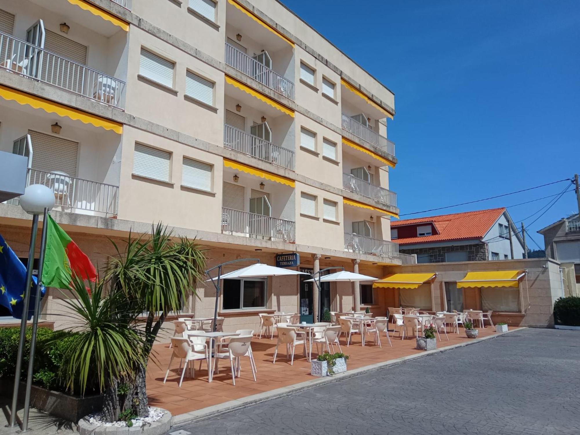 Hotel Con D´Arbon Playa de la Lanzada Extérieur photo